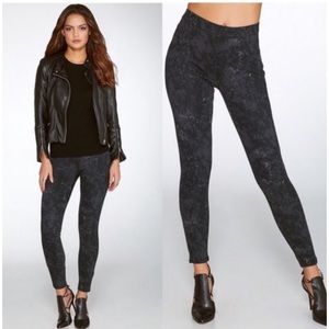 SPANX Jean-ish® Ankle Leggings in Grey Marble